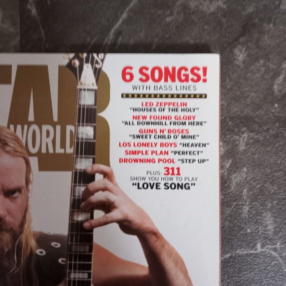Guitar World Jul. 2004 Vol. 25 No. 7 Zakk Wylde's Guitar Boot Camp Magazine - Picture 4 of 10